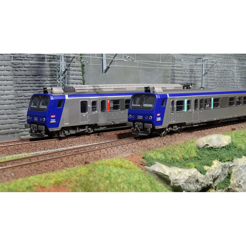 Piko 96415 Autorail électrique SNCF, Z2 Z 7501, rénové livrée TER Piko Piko_96415 - 1