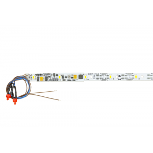 Esu 50709 Platine éclairage wagon, 11 LED Jaune, 255mm, cablé avec LEDs de fin de convoi, avec décodeur Esu Esu_50709 - 1