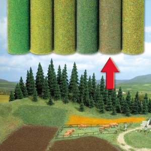 Busch 7224 tapis fibre sol de forêt, brun automnal 100x80 Busch Busch_7224 - 1