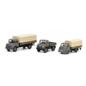 Schuco 452646200 Set de 3 camions DB Schuco Schuco_452646200 - 1