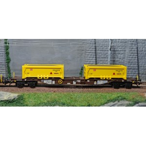 Trix 24136 Set de 2 wagons porte-conteneurs "Terrassement Stuttgart 21", AAE Trix Trix_24136 - 4