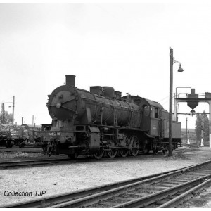 Jouef HJ2404 Locomotive à vapeur 040 D, Nord, noir et vert SNCF