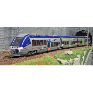 LS Models 10074 Autorail AGC X 76633, Basse Normandie Ls models Lsm_10074 - 2