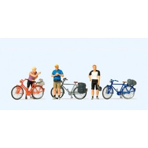 Preiser 10643 Personnages, cyclistes en vêtements de sport Preiser Preiser_10643 - 1