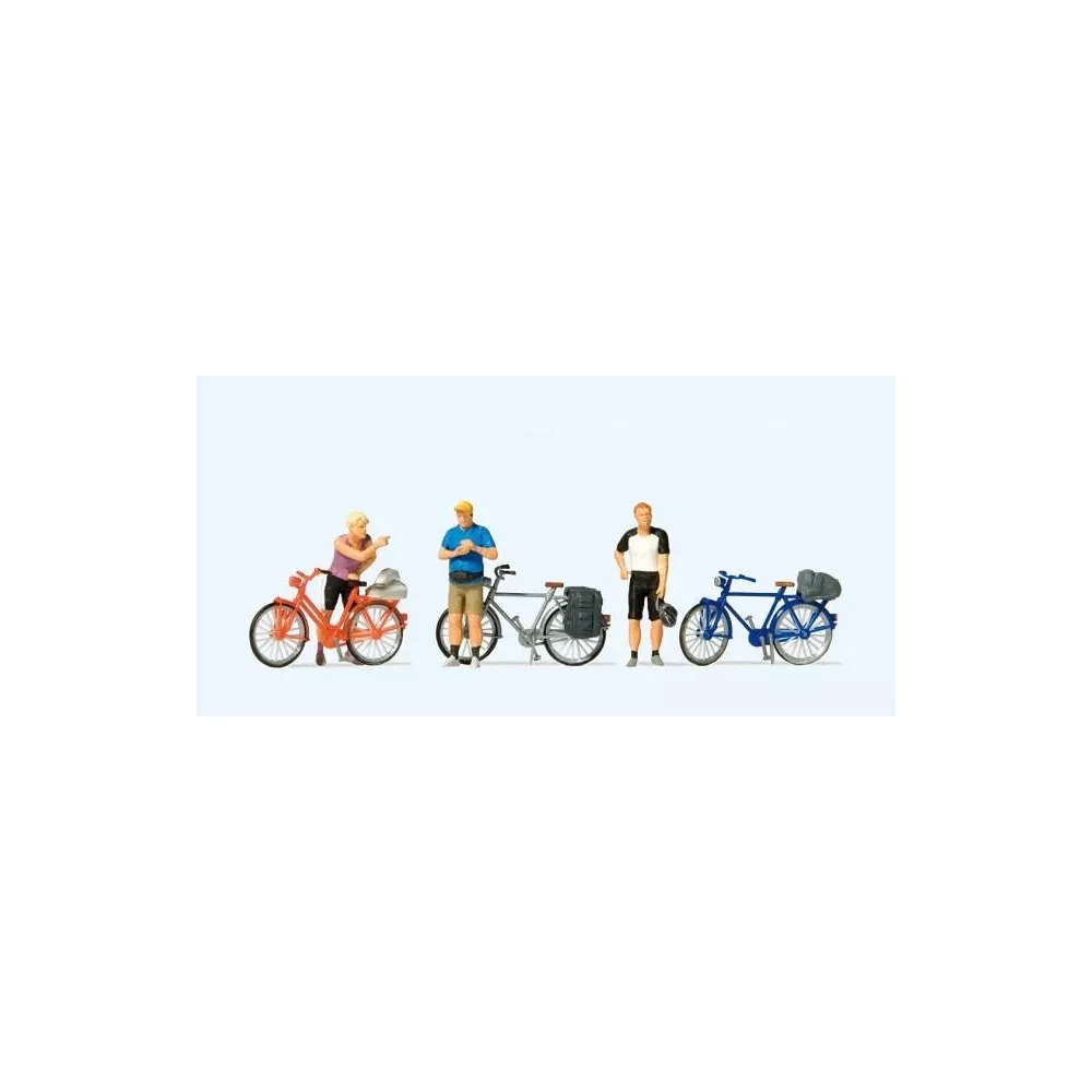 Preiser 10643 Personnages, cyclistes en vêtements de sport Preiser Preiser_10643 - 1 Preiser 10643 Personnages, cyclistes en vêtements de sport Preiser Preiser_10643 - 1