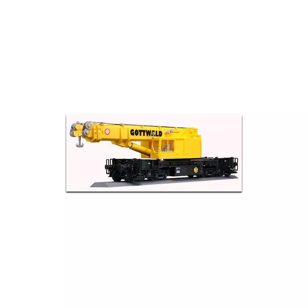 Kibri 26000 Wagon grue Gottwald GS 100.06 T, pour charge lourde et dépannage, télescopique Kibri Kibri_26000 - 1 Kibri 26000 Wagon grue Gottwald GS 100.06 T, pour charge lourde et dépannage, télescopique Kibri Kibri_26000 - 1