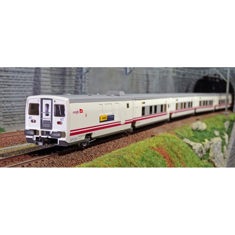 Electrotren E3284 Set de 6 voitures Talgo "Elipsos", RENFE / SNCF Electrotren E3284 Set de 6 voitures Talgo "Elipsos", RENFE / SNCF