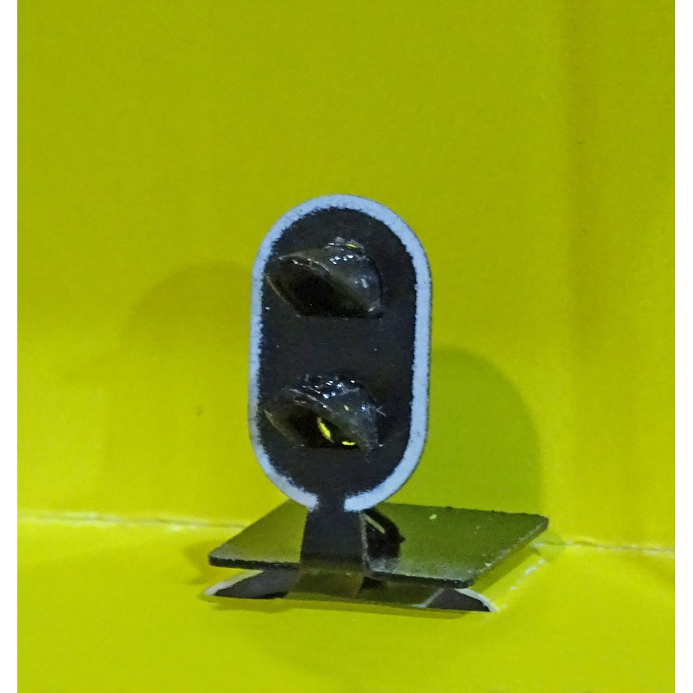 SV-BM-02 Signal carré violet nain, en métal et résine france fournitures modelisme SV-BM-02 - 1