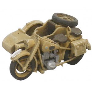 Artitec 387.44-YW Moto armée allemande BMW R75 + side-car jaune Artitec Arti_387.44-YW - 1