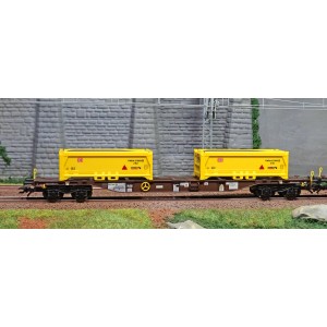 Trix 24138 Set de 2 wagons porte-conteneurs "Terrassement Stuttgart 21", AAE Trix Trix_24138 - 3