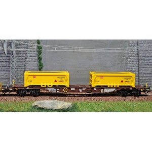 Trix 24138 Set de 2 wagons porte-conteneurs "Terrassement Stuttgart 21", AAE Trix Trix_24138 - 4