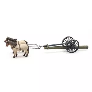 Artitec 387.425 Chevaux et attelage rondin de bois Artitec Arti_387.425 - 1