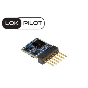 Esu 59827 Décodeur Lokpilot V5 Micro DCC, 6 broches NEM651, prise directe, pour locomotive Esu Esu_59827 - 1