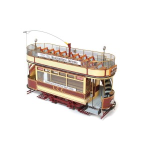 OcCre 53008 Tram London L.L.C. 106 1/24 kit construction bois métal OcCre 53008 - 2