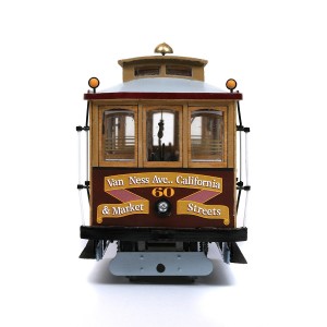 OcCre 53007 Tram Cable Car San Francisco 1/24 kit construction bois métal OcCre 53007 - 3