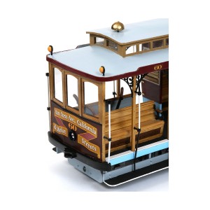 OcCre 53007 Tram Cable Car San Francisco 1/24 kit construction bois métal OcCre 53007 - 4