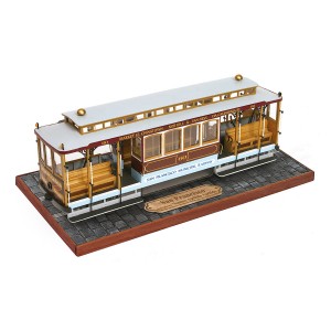 OcCre 53007 Tram Cable Car San Francisco 1/24 kit construction bois métal OcCre 53007 - 6