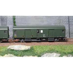 Models World 30305 Set de 2 Wagons fourgons, SNCF, Dqd2m, Vert 301, marquage 1956, feux fin de convoi Models World MW_30305 - 3