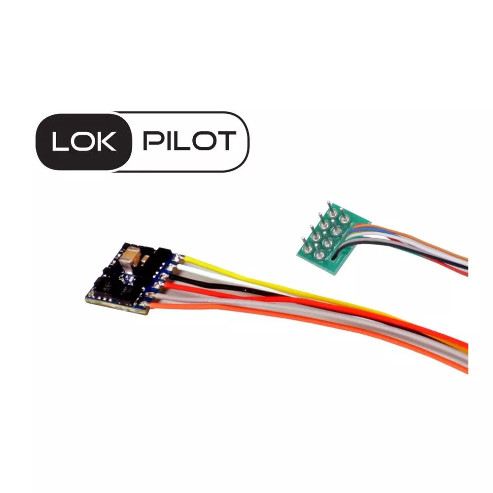 Esu 59820 Décodeur Lokpilot V5 Micro DCC, 8 broches NEM652, pour locomotive Esu Esu_59820 - 1 Esu 59820 Décodeur Lokpilot V5 Micro DCC, 8 broches NEM652, pour locomotive Esu Esu_59820 - 1