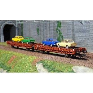 Marklin 46404 Set de 2 de wagons plats "DAF 66", NS Marklin Marklin_46404 - 4