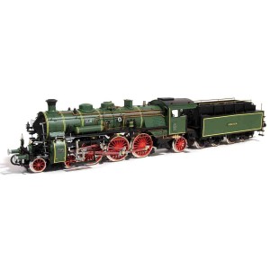 OcCre 54002 Locomotive vapeur S3/6 BR-18 1/32 kit construction bois métal OcCre 54002 - 1