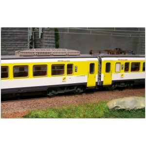 Piko 96410 Autorail électrique sncf Z 2, Z-11518 livrée TER Lorraine, jaune Lythos Piko Piko_96410 - 2