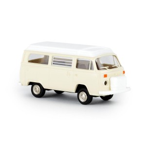 Brekina 33143 Volkswagen Camping car T2, crème Sai Sai_33143 - 1