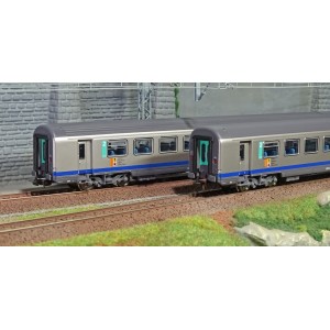 Piko 97105 Set de 2 Voitures Corail PACA, SNCF, 1ère et 2ème classe Piko Piko_97105 - 1