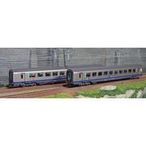 Piko 97105 Set de 2 Voitures Corail PACA, SNCF, 1ère et 2ème classe Piko Piko_97105 - 2