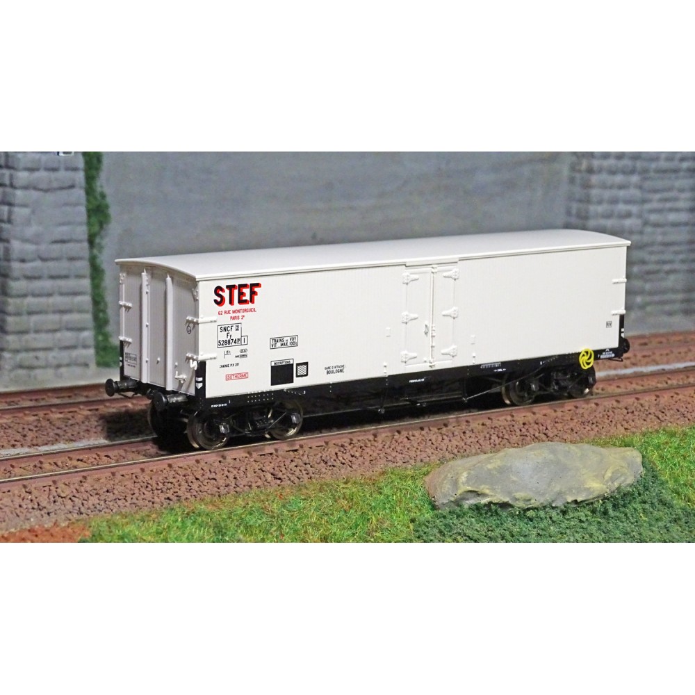 Ree modeles WB-580 Wagon TP FRIGO Origine, SNCF, STEF, ep. III Ree Modeles WB-580 - 1