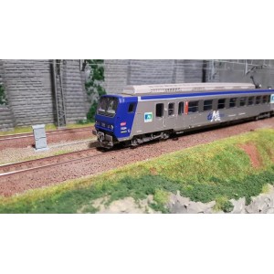 Piko 96413 Autorail électrique sncf Z 2, Z-7334 livrée TER Aquitaine, Bleu et gris, digital sonorisé Piko Piko_96413 - 1