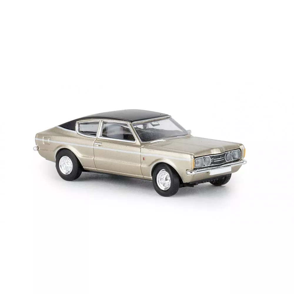 Brekina 19207 Ford Taunus TC coupé GXL, or toit noir Sai Sai_19207 - 1