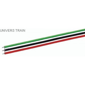 Roco 10623 Câble section plat 3 brins x10m Roco Roco_10623 - 1