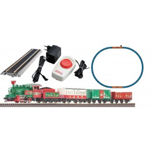 Piko 57081 Coffret de départ noël locomotive vapeur et 3 voitures Piko Piko_57081 - 1