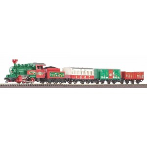 Piko 57081 Coffret de départ noël locomotive vapeur et 3 voitures Piko Piko_57081 - 2