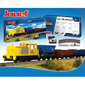Jouef HJ1062 Coffret de départ locomotive diesel INFRA, SNCF, 3 wagons, gamme junior Jouef HJ1062 - 2