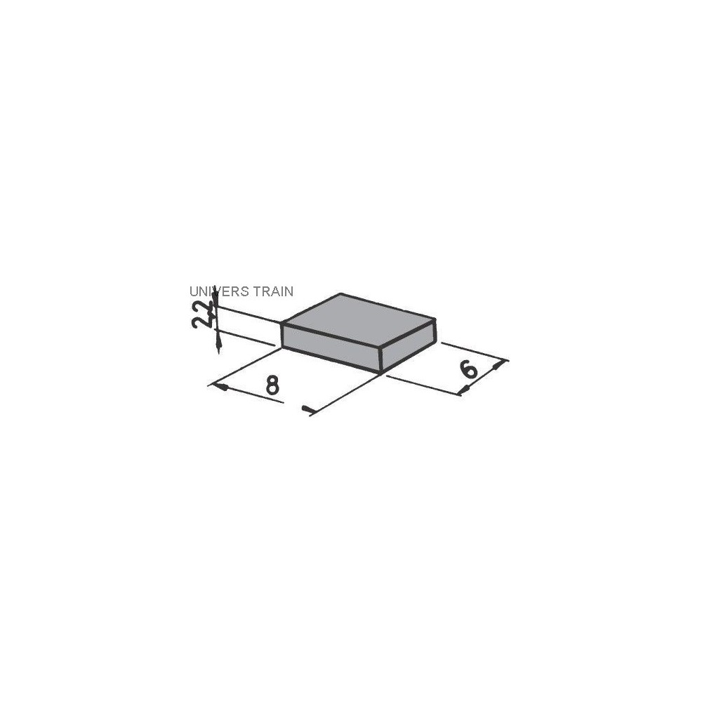 Roco 42256 Aimants pour détection par ILS x 6 Roco Roco_42256 - 1