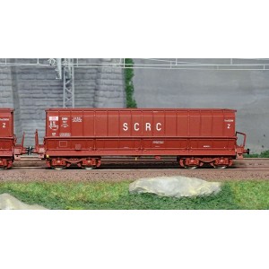 Ls Models 32302 Set de 2 wagons tombereaux, SNCB, DMH rouge UIC, SCRC Ls models Lsm_32302 - 3