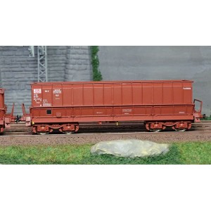 Ls Models 32303 Set de 2 wagons tombereaux, SNCB, DM / DMH rouge UIC, SACILOR Ls models Lsm_32303 - 3