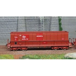 Ls Models 90803 Set de 2 wagons tombereaux, SNCF, DMH brun, ARCELOR-MITTAL Ls models Lsm_90803 - 2
