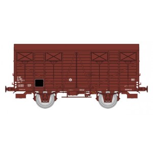 Ree modeles WB693 Wagon couverts OCEM 19, roues pleines, volets fermés, SNCF Ree Modeles WB-693 - 3