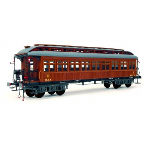 OcCre 56003 Voiture voyageurs ep.I, MZA, 1/32 kit construction bois métal OcCre 56003 - 1