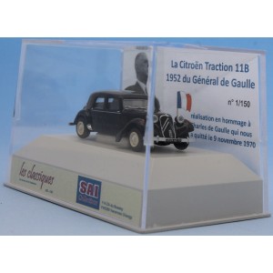 SAI 6117 Citroën Traction 11B 1952, noire du Général De Gaulle Sai Sai_6117 - 3