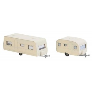 Faller 140483 Maquette, Set de 2 caravanes Faller Faller_140483 - 2