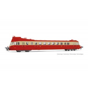 Jouef HJ2410S Autorail diesel ABJ 3, livrée rouge/beige, toit rouge, SNCF, digitale sonore Jouef HJ2410S - 4