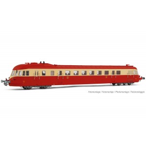 Jouef HJ2411S Autorail diesel ABJ 4, livrée rouge/beige, toit rouge, SNCF, digitale sonore Jouef HJ2411S - 4