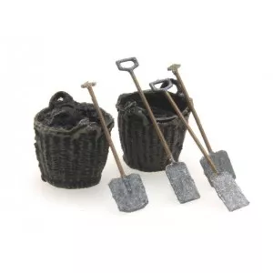 Artitec 387.277 Outils paniers de charbons et pelles Artitec Arti_387.277 - 1