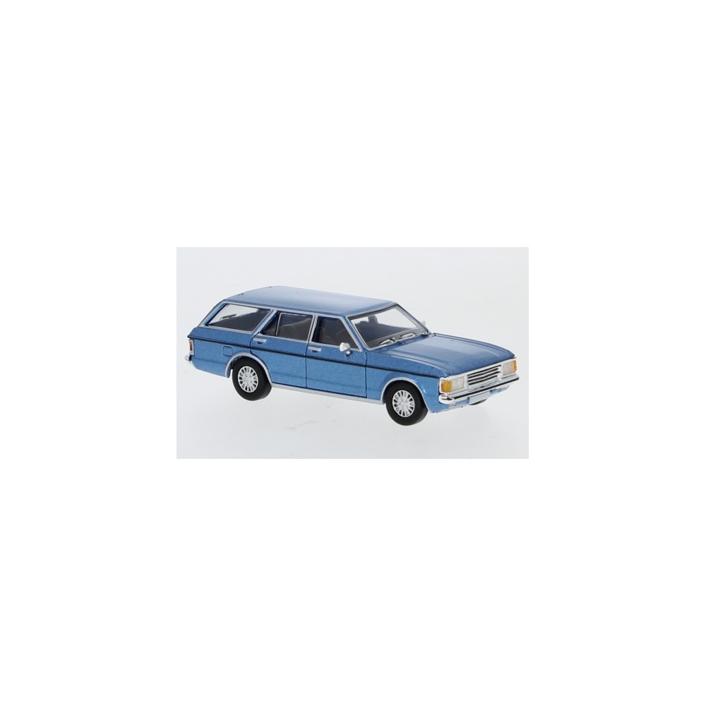 PCX 87 PCX870035 Ford Granada break phase 1, bleu métallisé Sai Sai_PCX870035 - 1