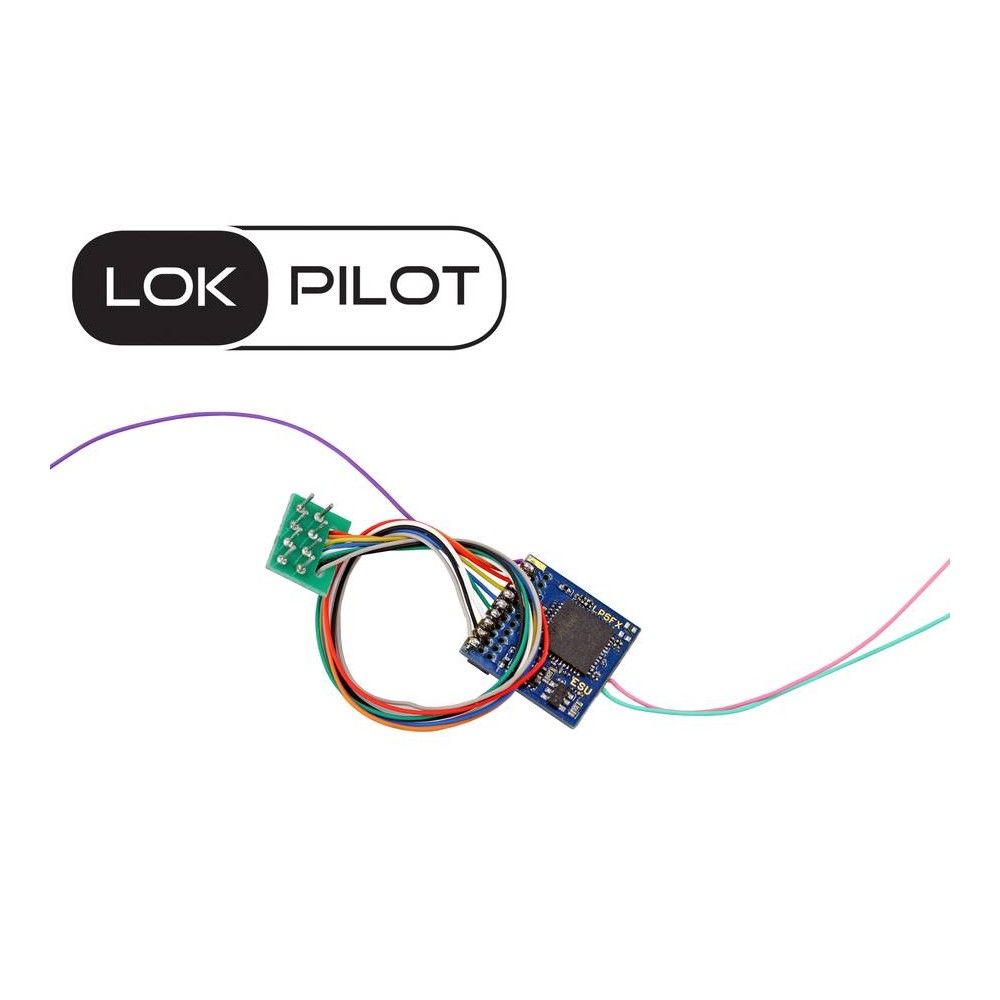 Esu 59210 Décodeur de fonction lockpilot, 8 broches, NEM 652 Esu Esu_59210 - 1