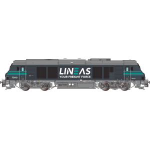OsCar OS7501DCCS Locomotive diesel  BB 75110, LINEAS, digitale sonore